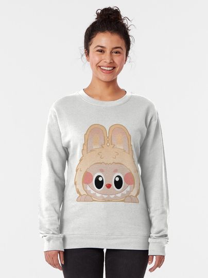 Labubu Soymilk Peeker v2 Pullover Sweatshirt