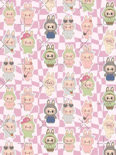 Labubu Party A-Line Dress, Gift for Her