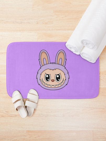 Labubu Zizi Cute Character Bath Mat, For Bathroom, For Kitchen