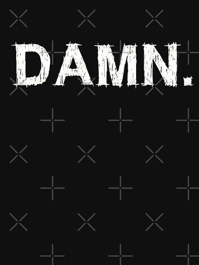 DAMN Pullover Hoodie Kendrick Lamar Dam