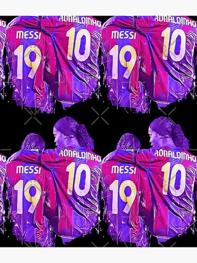 ronaldinho and messi - goat Backpack, Gift for Fan