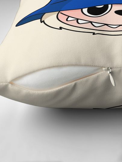 Labubu Soymilk Baseball Team Face Pillow, Cute Labubu Pillows Gift, Gift for Fan