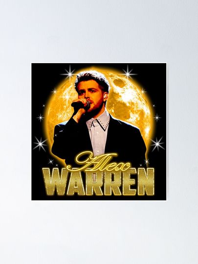 Moon Theme - Pop Singer Poster