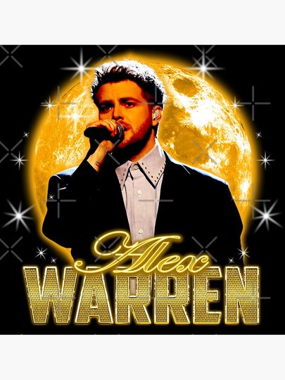 Moon Theme - Pop Singer Poster