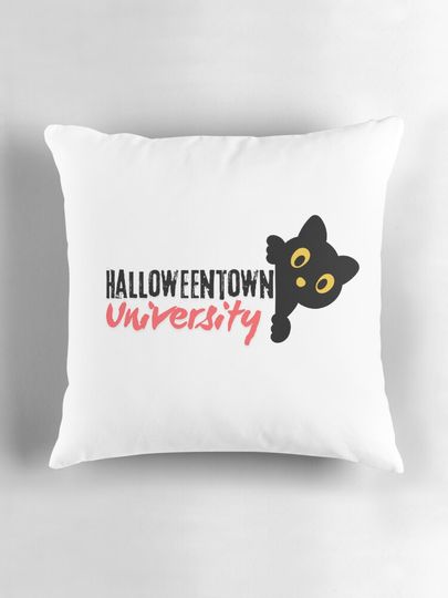 Halloween Town University. Pillow