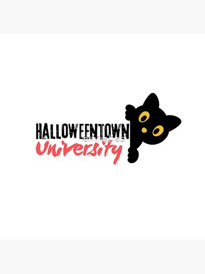  Halloween Town University. Pillow
