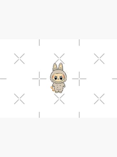 Soymilk Labubu Bath Mat, For Bathroom, For Kitchen