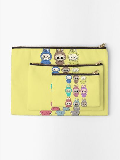 Labubu Zipper Pouch, Cute Bags Gift, Gift for Fan