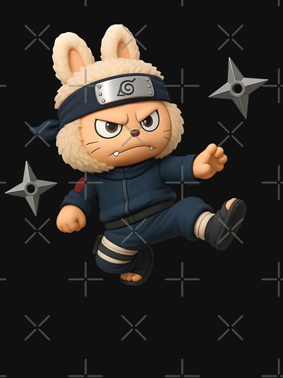 Labubu Narutoo Costume Pullover Sweatshirt