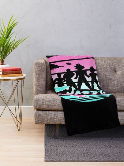 Z warriors Throw Blanket, Gift for Fan, for All Age