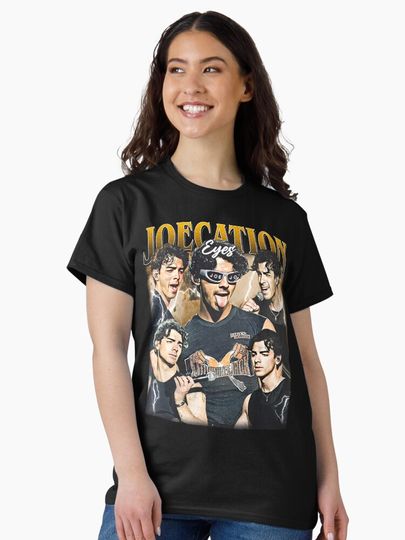 Joecation Eyes Fan Shirt, Joe Inspired Vintage Tee, Pop Star Aesthetic Shirt Classic T-Shirt