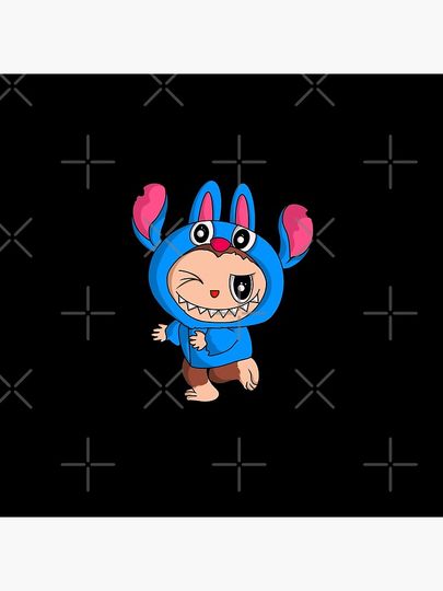 Labubu dance Pillow, Cute Labubu Pillows Gift, Gift for Fan