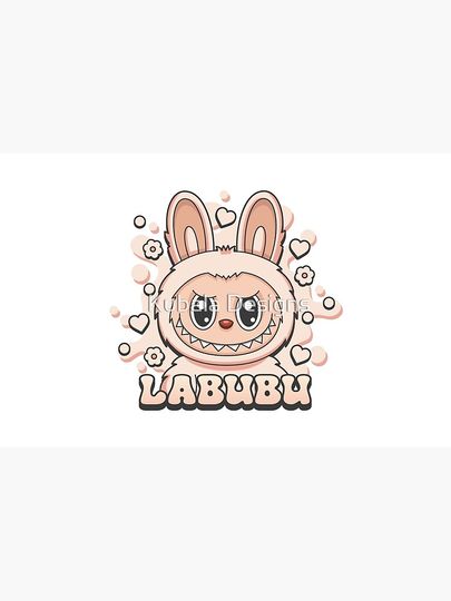 Labubu Soymilk Zipper Pouch, Cute Bags Gift, Gift for Fan