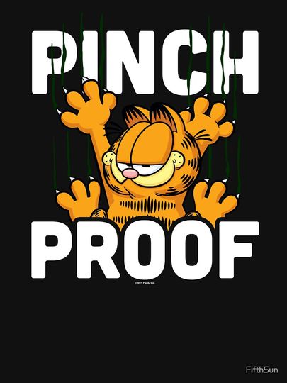 Garfield St. Patrick's Day Garfield Pinch Proof Cat Scratch Premium Sweatshirt