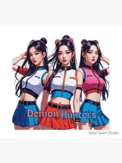 Huntrix Kpop girls demon Hunters Socks