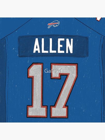 Josh Allen Pillow, Gift for Fan