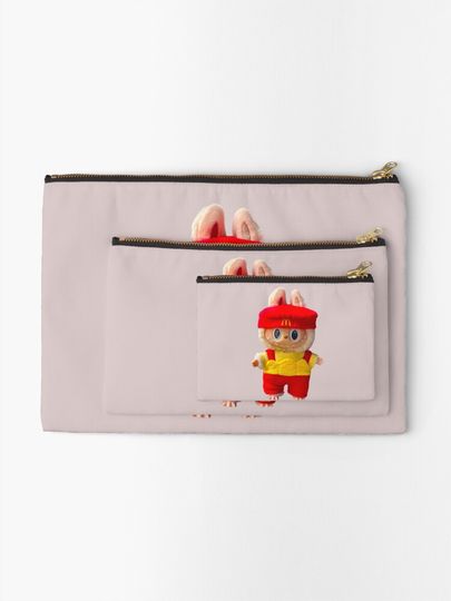 McD Labubu Zipper Pouch, Cute Bags Gift