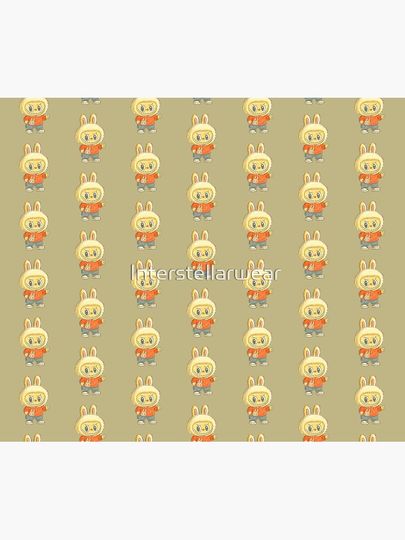 Labubu Cartoon Throw Blanket, Gift for Kids, Cute Gift