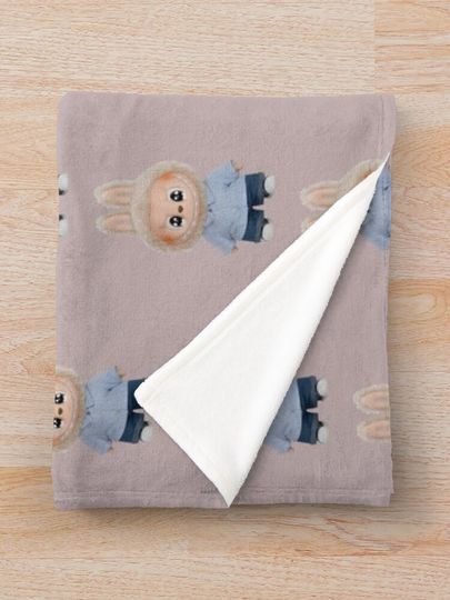Labubu Throw Blanket, Gift for Kids, Cute Gift