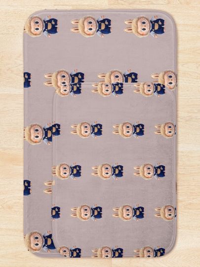 Labubu Bath Mat, For Bathroom, For Kitchen