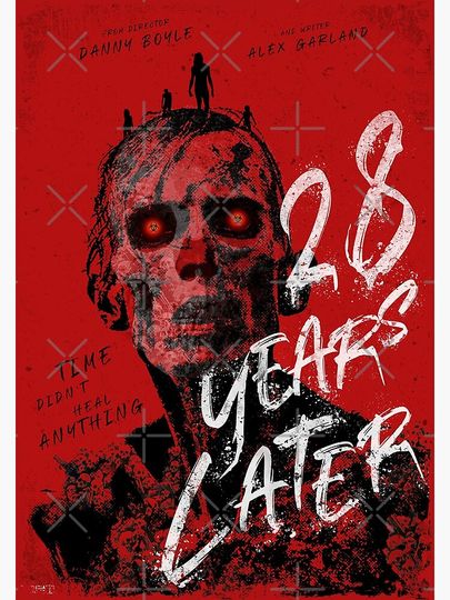 Aesthetic 28 Years Later Horror Movie Poster