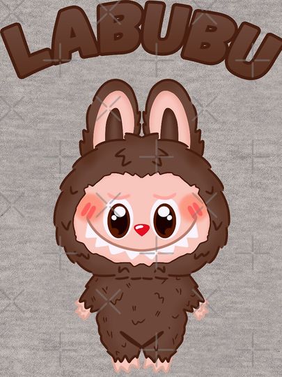 Labubu Chesnut Cocoa Version 2 Lightweight Hoodie