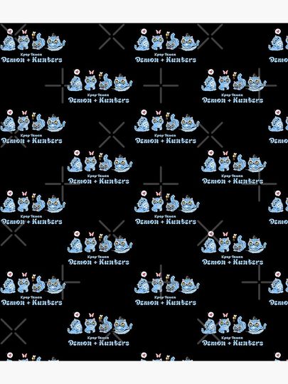 Funny Blue Cat Silly Movie Music Backpack