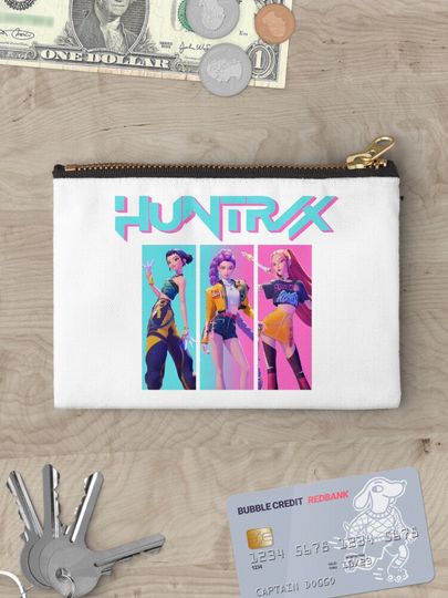 Huntrix - Kpop Demon Hunter Style 2 Zipper Pouch