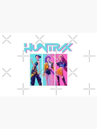 Huntrix - Kpop Demon Hunter Style 2 Zipper Pouch