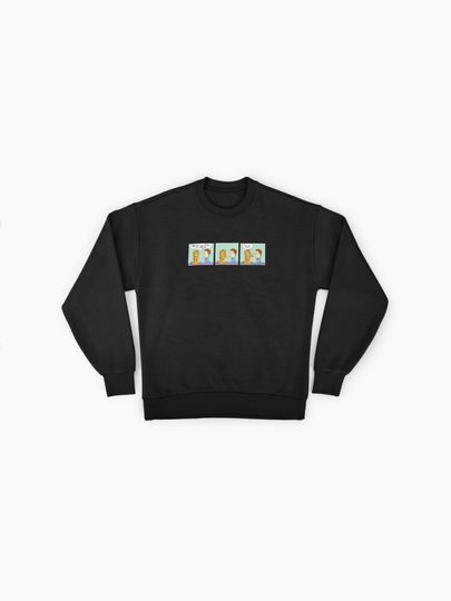Garfield Jon Arbuckle Garfield Comic Strip Premium Sweatshirt