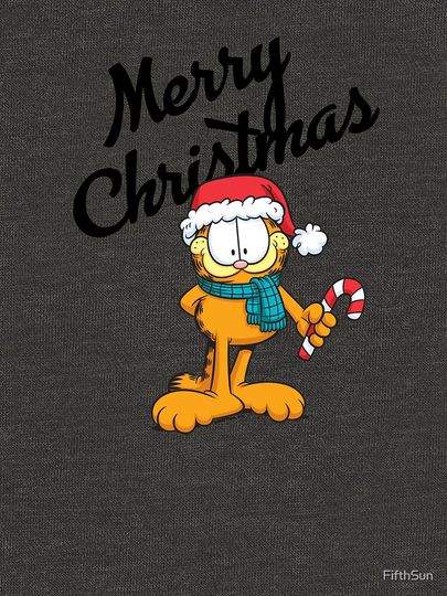 Garfield Merry Christmas Garfield Lightweight Sweatshirt