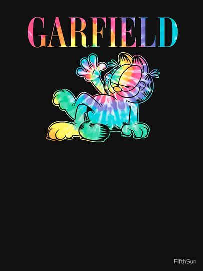 Garfield Tie Dye Garfield Premium Sweatshirt