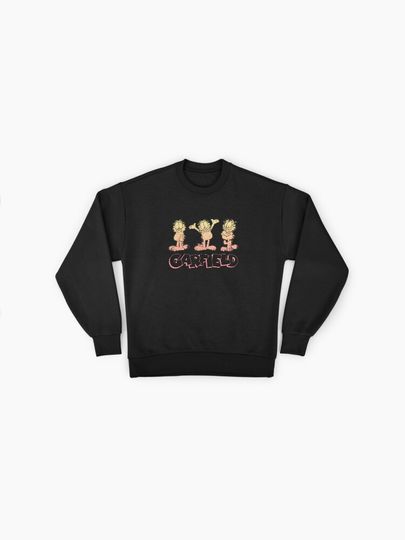 Garfield Triple Garfield Premium Oversized Sweatshirt