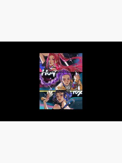 Huntrix Kpop Demon Hunters Zipper Pouch