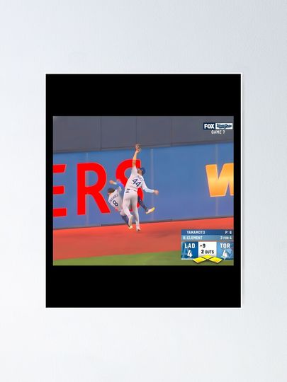Andy Pages Dodgers World Series Poster