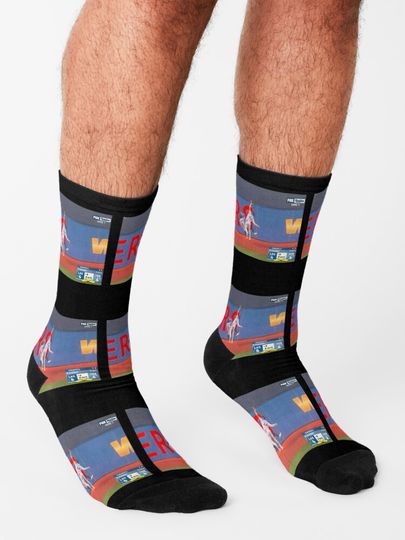 Andy Pages Dodgers World Series Socks