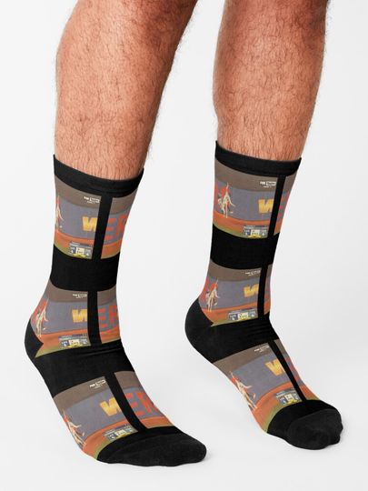 Dodgers World Series Socks