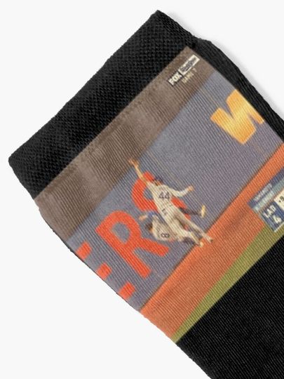 Dodgers World Series Socks