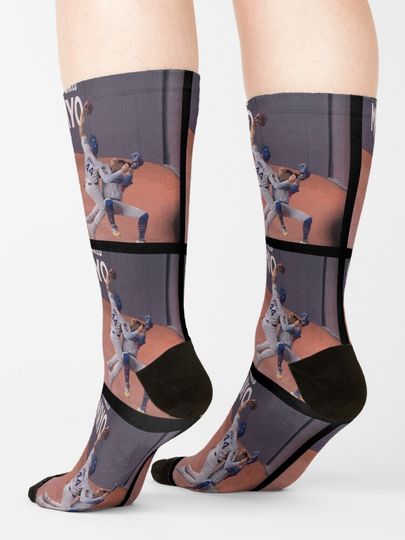 Andy Pages Dodgers World Series Socks