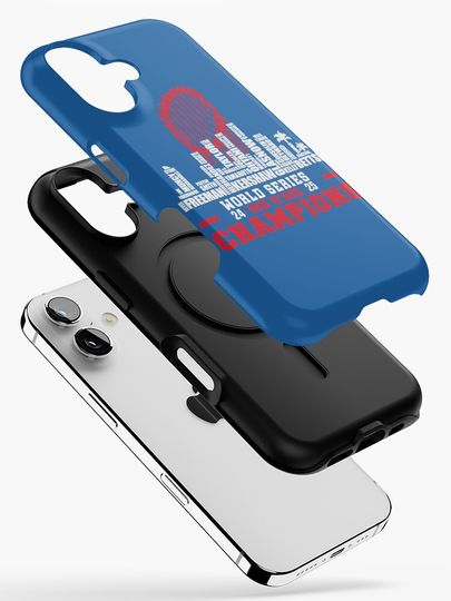 LA Baseball 2025 Back To Back Champions iPhone Case