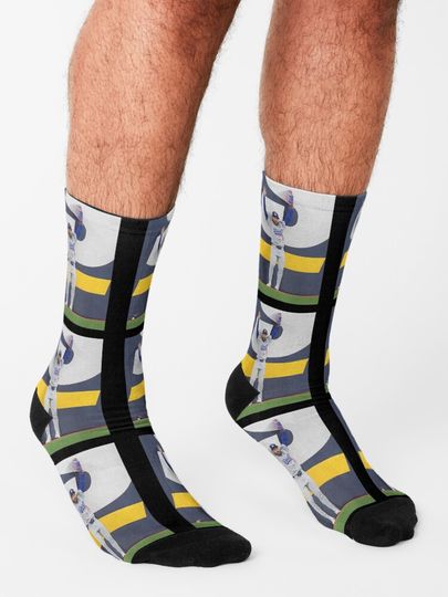 World Series Ground Rule Double Moment – Los Angeles Dodgers Baseball Socks