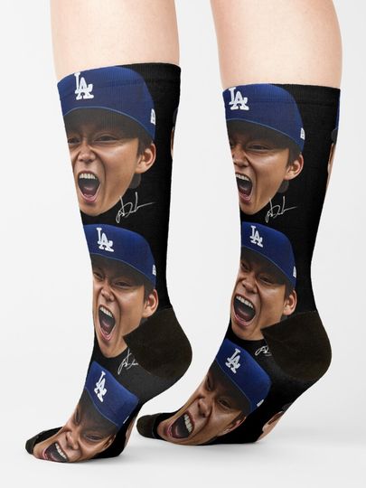 LA Dodgers Yoshinobu Yamamoto Socks