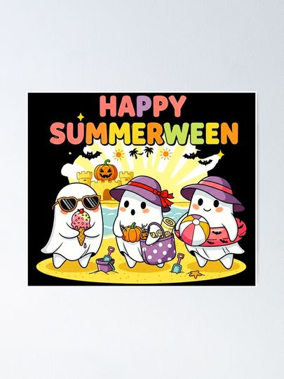 Happy Summer Ween, Halloween Costume Poster