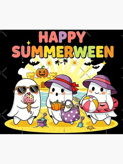 Happy Summer Ween, Halloween Costume Poster