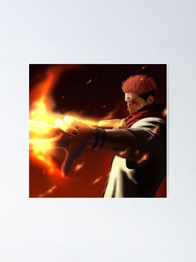 Sukuna - Jujutsu Satoru (fanart)  Poster