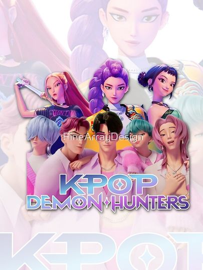 Huntrix Scarf, Kpop Demon Hunter Merch
