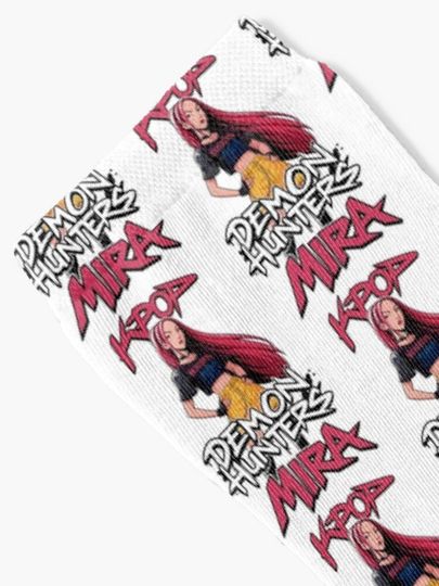 K-Pop Demon Hunters art Mira Socks