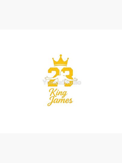 Crowned 23 - King James - LeBron James Throw Blanket, Gift for Fan