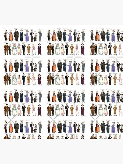 Downton A. Portraits Socks