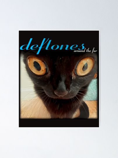 Classic Deftone Poster – Stylish Rock Music Wall Decor
